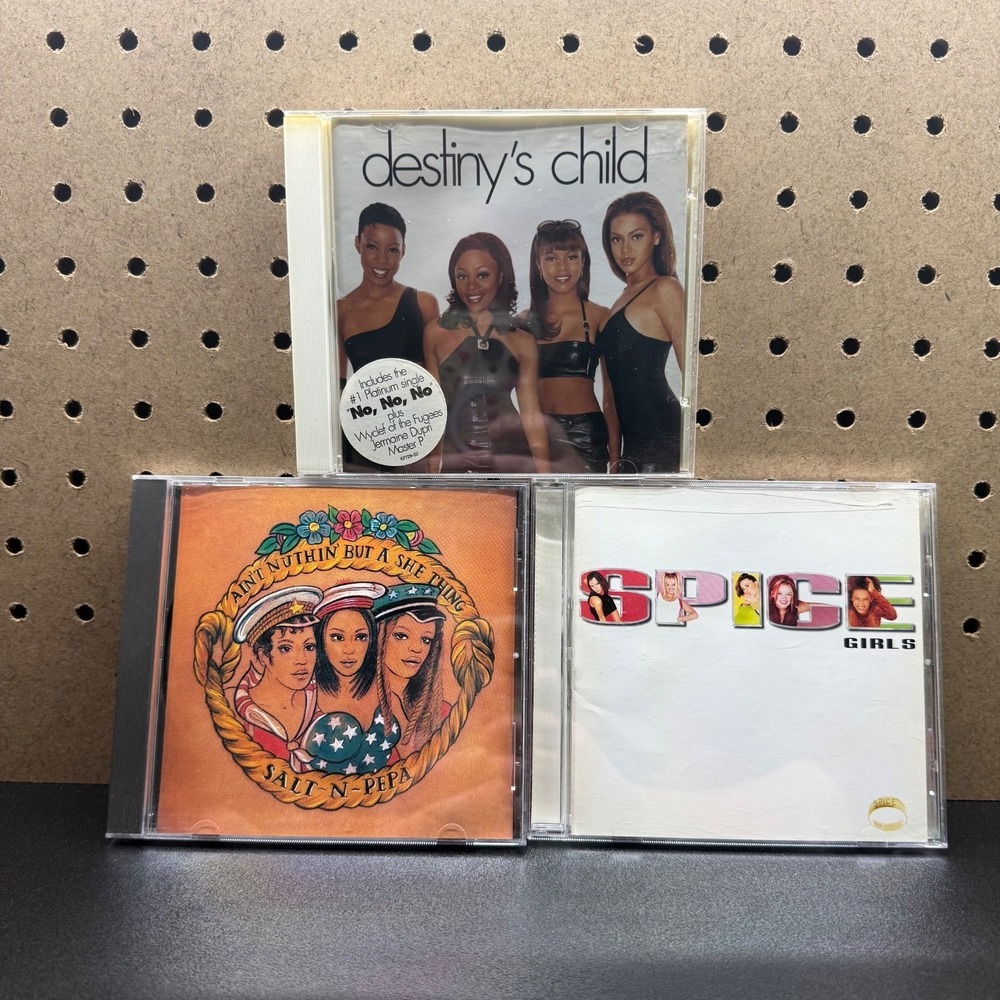 Lot of 3 Popular Vintage Girl‎ Group CD Albums